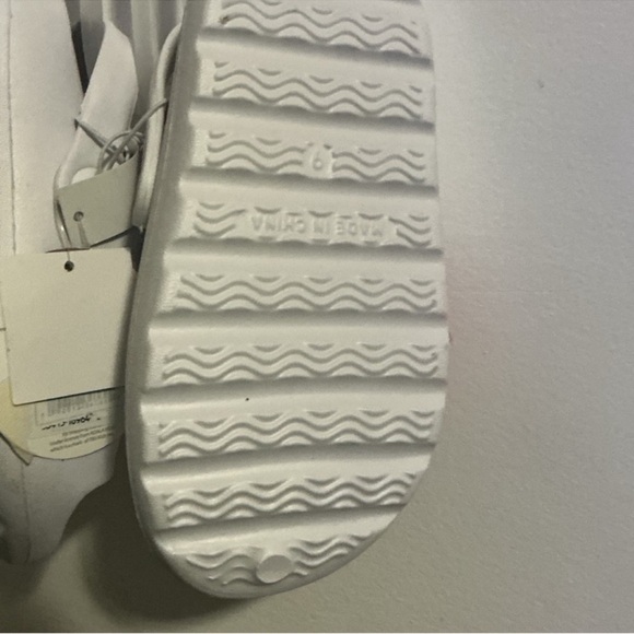 Koala Kids White Sandals with Pink Accents - Picture 3 of 3